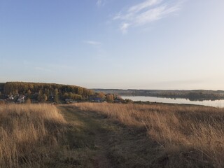 landscape with river