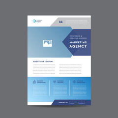 Corporate Business Flyer Design | Handout and leaflet design | Marketing sheet design