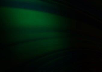 Dark Green vector glossy abstract template. Modern geometrical abstract illustration with gradient. The background for your creative designs.