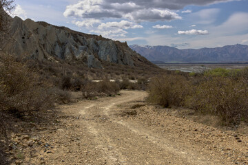 New Zealand southern island mountains