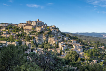 Gordes, medieval provencal village on the hill