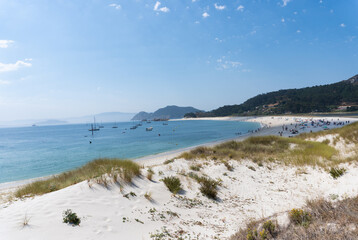 Cies island, Galicia, Vigo 