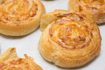 fresh fragrant rolls
