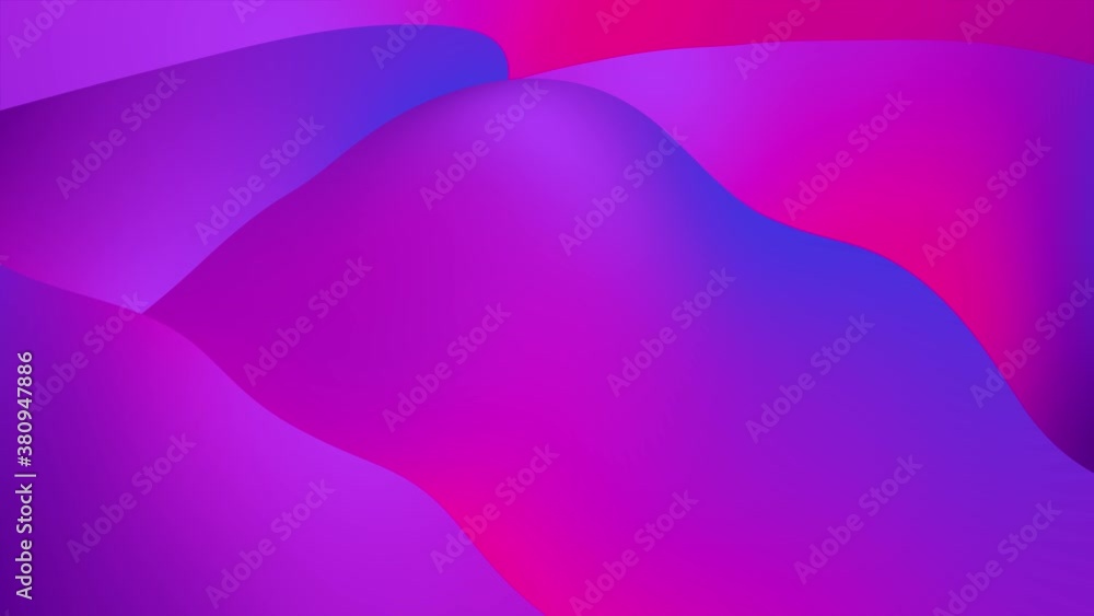 Aufkleber abstract paint liquid fluid rainbow gradient prism waves loop animation background. digital screensa
