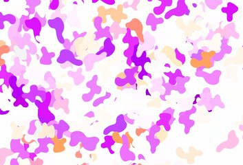 Light Pink, Red vector texture with abstract forms.