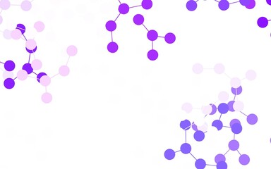 Light Pink vector texture with artificial intelligence concept.