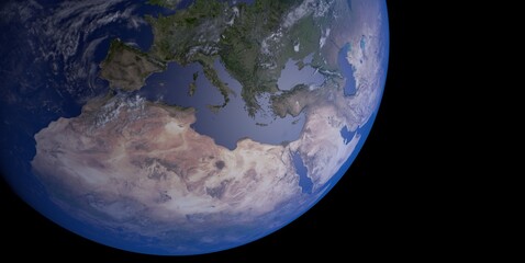 The Picture Of Earth Planet