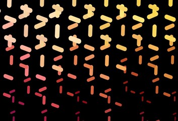 Dark Red, Yellow vector layout with flat lines.