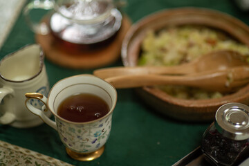 tea and sweets