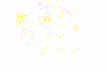 Light Multicolor vector pattern with wry lines.