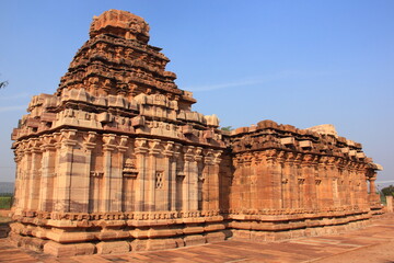Pattadakal, Paṭṭadakallu or Raktapura, is a complex of Hindu and Jain temples in northern...