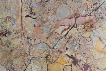 texture of fractured marble