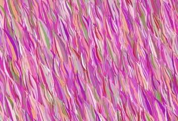 Dark colorful vector template with bent lines.