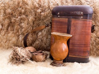 latin america yerba mate. ceramica mate cup. chimarrão