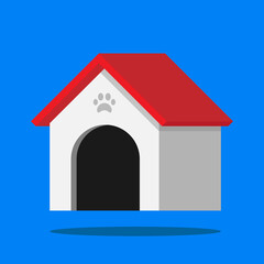 Dog House Icon Vector Illustration