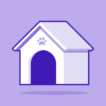 Dog House Icon Vector Illustration