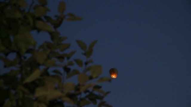 Chinese flying lantern