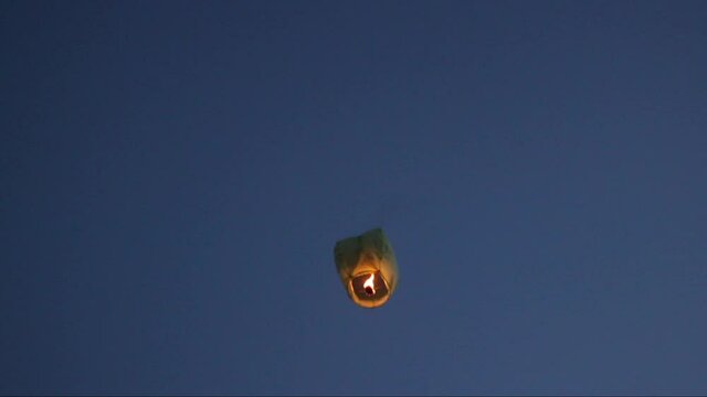 Chinese flying lantern