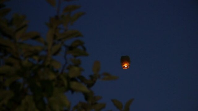 Chinese flying lantern