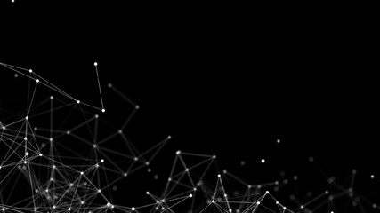 Motion graphic Loop green screen for abstract data center, server, internet, speed. Futuristic HUD tunnel. Display screens for tech titles and background, tech headline. 4K 3D render - Powered by Adobe