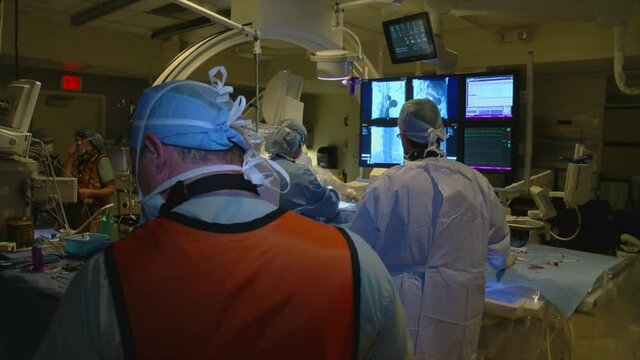 Cath lab operation general operating room