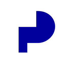 creative logo letter p and logo designs