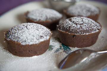 Black delicious Chocolate cake