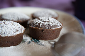 Black delicious Chocolate cake