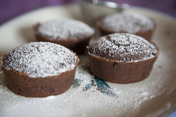 Black delicious Chocolate cake