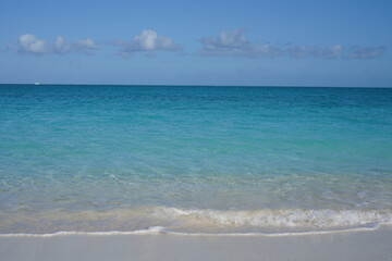カリブ海の静かなビーチ