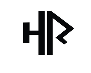 h and r logo designs
