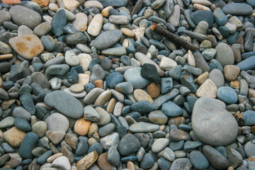 pebbles on the beach