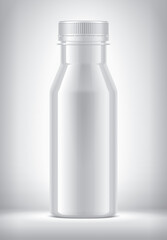 Plastic Bottle on background. 