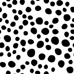 Dark Purple vector seamless cover with circles. Modern abstract illustration with colorful water drops. Trendy design for wallpaper, fabric makers.