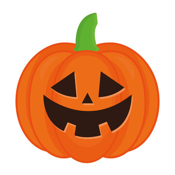 halloween pumpkin cartoon vector design