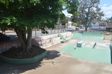 swimming pool in the park