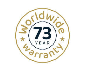 73 years worldwide warranty, 73 years global warranty