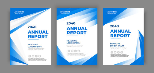 Corporate abstract Annual Report set, Brochure cover, Folder cover,  Magazine, Poster, flyer, business proposal cover, portpolio cover, A4 template presentation, vector