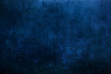 Obraz na płótnie Canvas Blue scratched grunge background