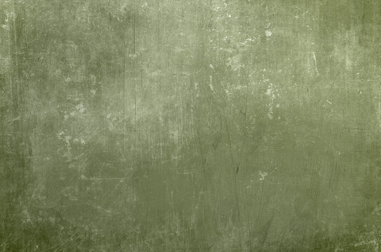 Green distressed wall background