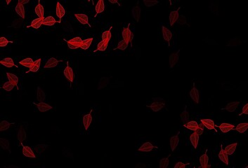 Dark Red vector sketch texture.