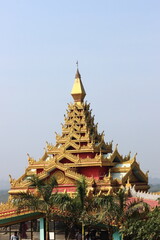  Global Vipassana Pagoda, Buddhist Meditation Dome Hall, Gorai, North-west of Mumbai, Maharashtra, India 