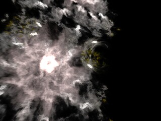 Imaginatory fractal background Image