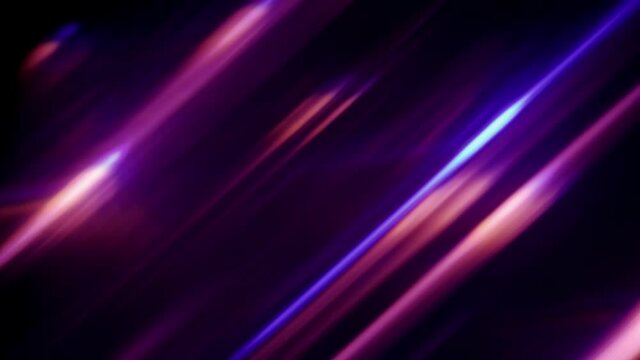 Movement of pink and blue Rays in Space. Reflection Diamond Abstract Light Background. Colourful Play of Light Passing Through Prism. abstract wallpaper