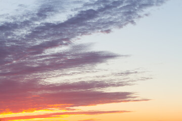 Fototapeta premium Beautiful clouds on the sky