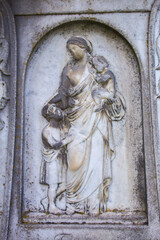 old grave architecture sculpture background 