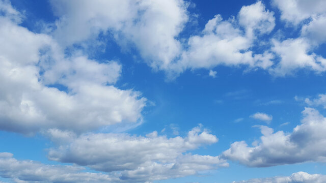 blue dramatic cloudy sky heaven