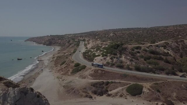 Aphrodite's Rock and Beach Petra tou Romiou Cyprus