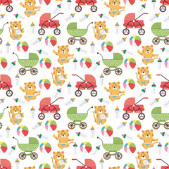 patter design with cute ornament