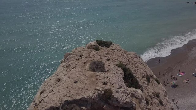 Aphrodite's Rock and Beach Petra tou Romiou Cyprus